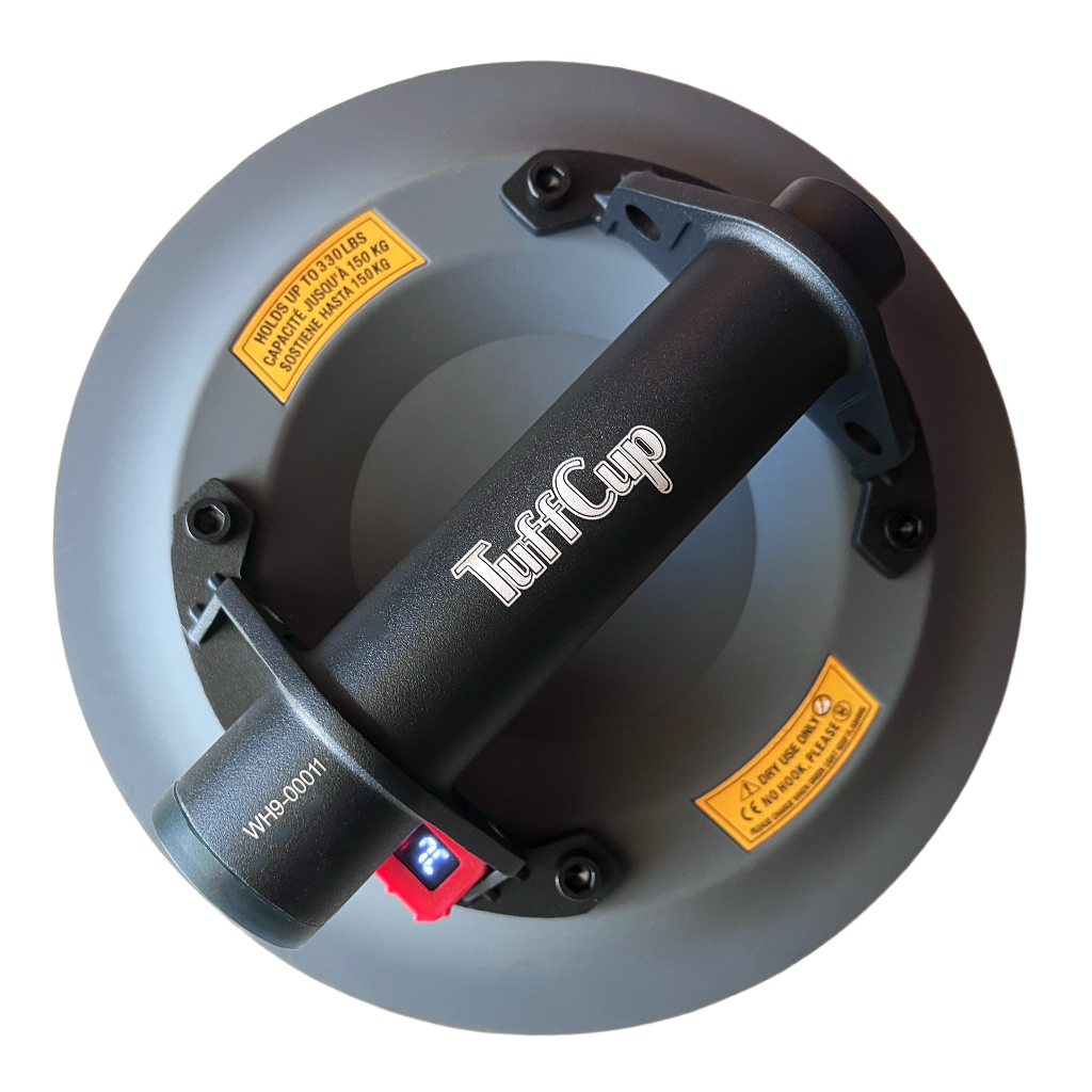 T9-inch LED electric vacuum suction cup for lifting stone, glass, and tile