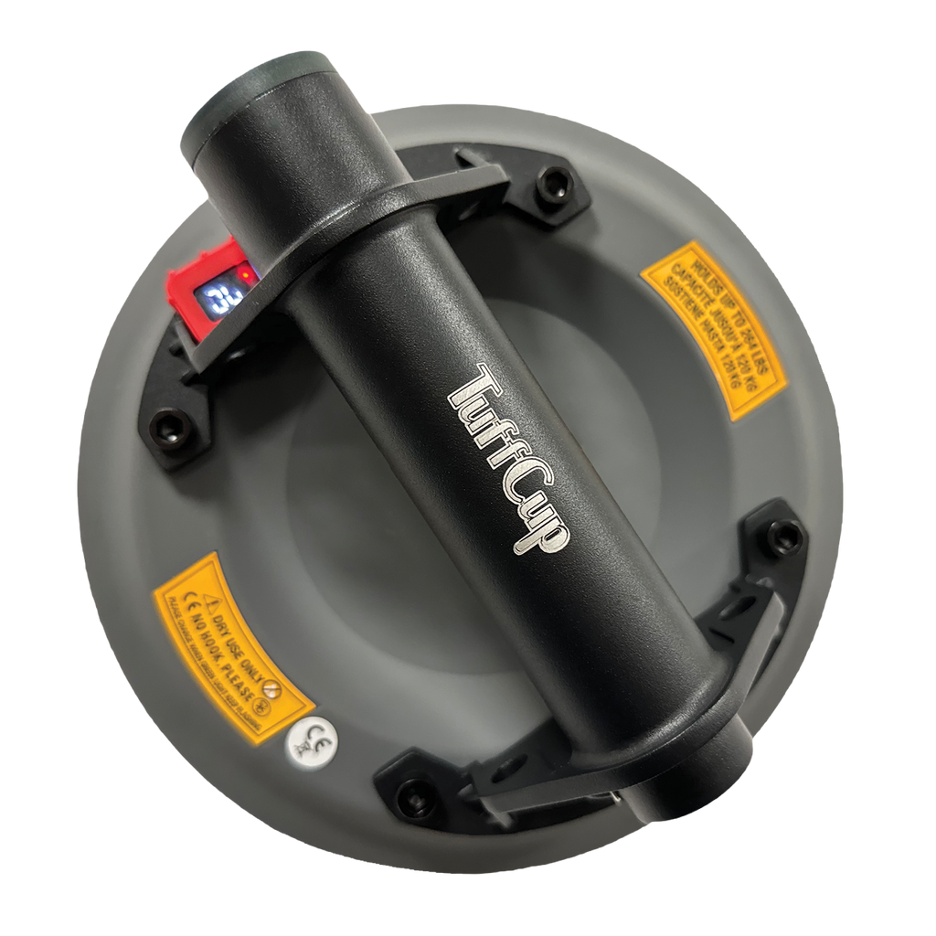 TuffCup Titan 8" LED Electric Battery Powered Vacuum Cup